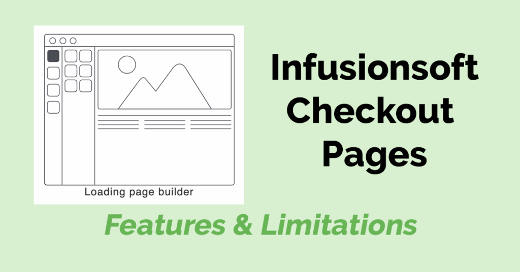 Infusionsoft Checkout Pages